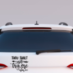 Thou shall not try me - Promo